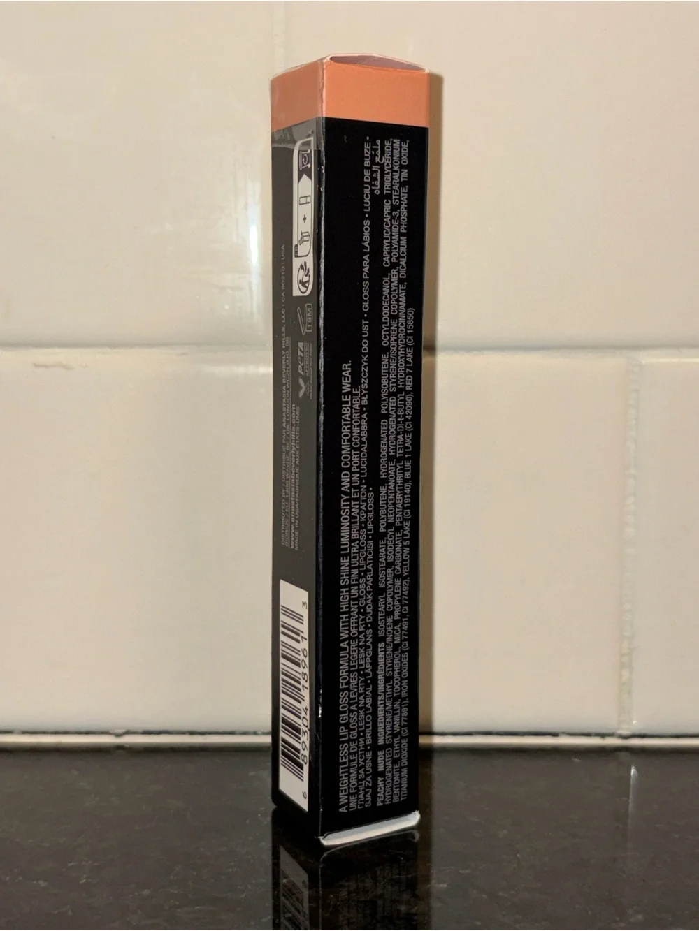 Anastasia Beverly Hills Lip Gloss in Peachy Nude - Full Size (New in Box)